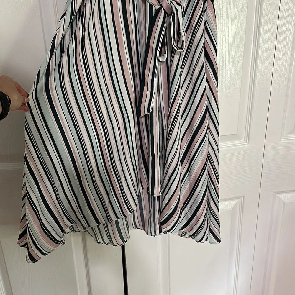 Striped Ruffle Dress - Picture 3 of 7